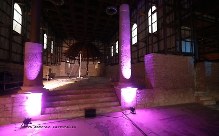 Luci artistiche e nuovi orari notturni per incrementare visitatori alla Villa romana del Casale