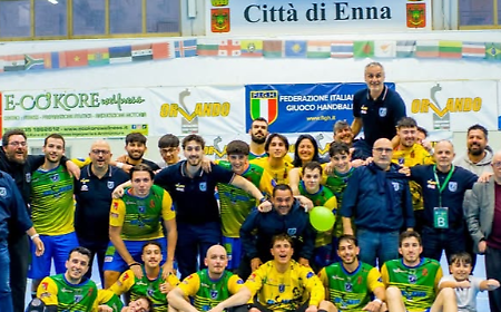 Pallamano: domani dopo 10 anni l'Haenna pronta a festeggiare il ritorno nella massima serie maschile