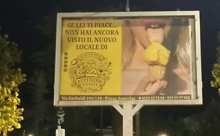 &laquo;Se lei ti piace...&raquo;: la pubblicit&agrave; sessista fa scoppiare la polemica (e il cartellone viene rimosso in poche ore)
