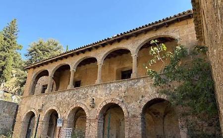 Crollo al complesso di Santa Maria di Ges&ugrave; a Piazza Armerina