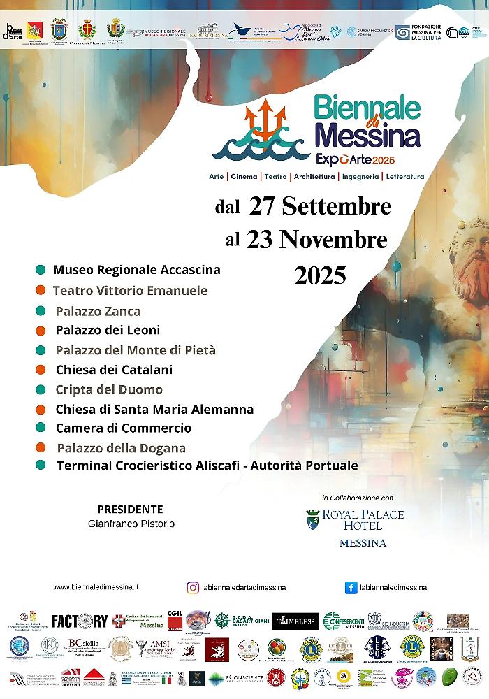 Biennale di Messina 2025: tra memoria, sperimentazione e rinascita