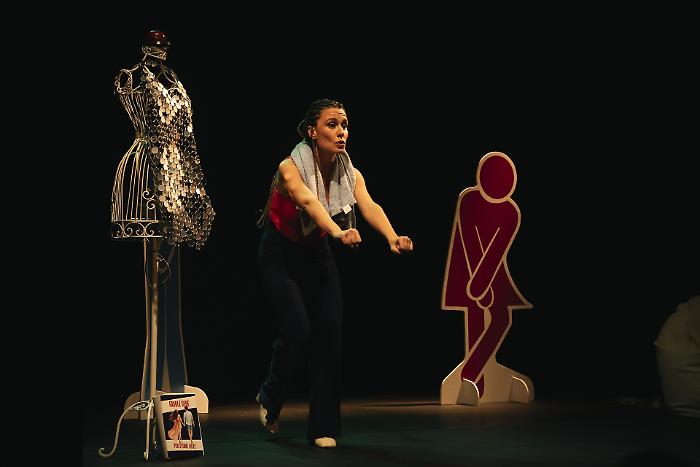 l'attrice Carlotta Rondana