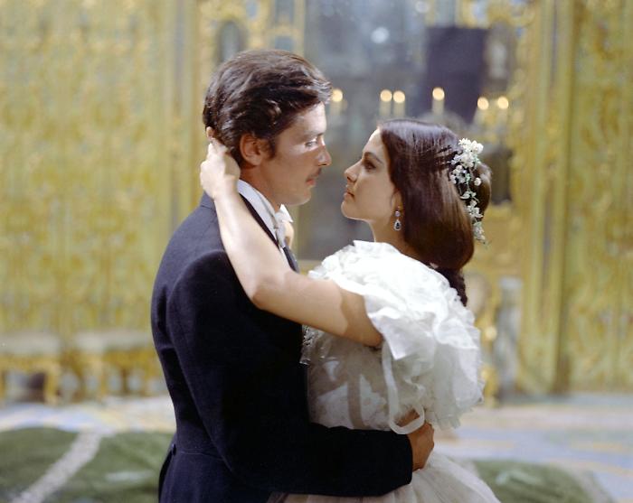 Una scena del film Il Gattopardo