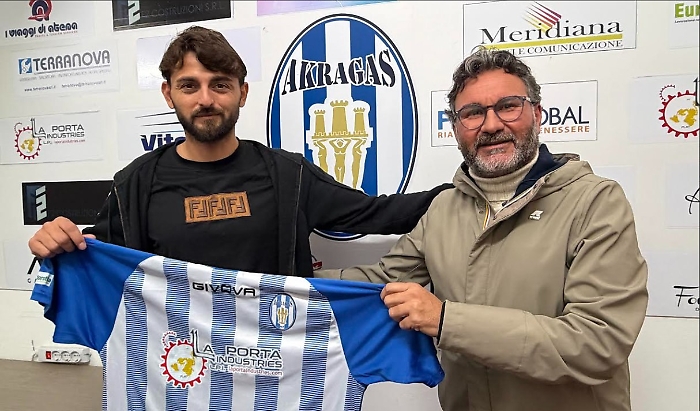 Akragas, un altro ritorno eccellente: ingaggiato l’attaccante Francesco Vitelli