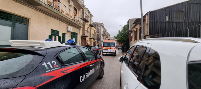 Il luogo dell'omicidio suicidio di Corleone