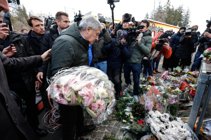 Crans-Montana, Tajani sul luogo della strage: &laquo;Tre feriti non  identificati, ci auguriamo siano italiani&raquo;