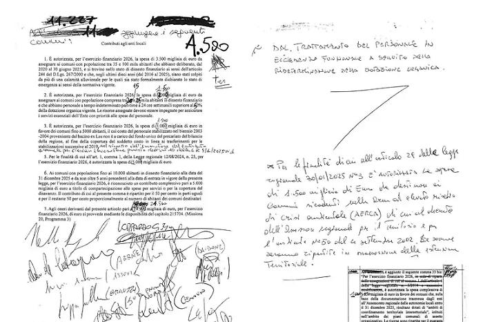 Un milione al &ldquo;nulla&rdquo;: come una norma-tranello &egrave; diventata legge all&rsquo;Ars