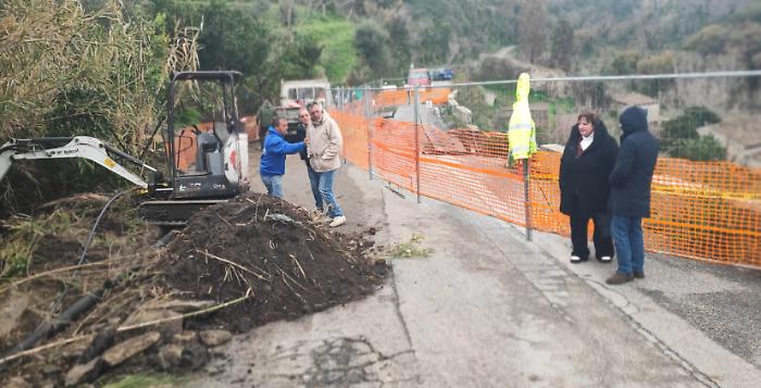 Riaperta la Strada provinciale, risolto l'isolamento delle Masse nella zona collinare Nord