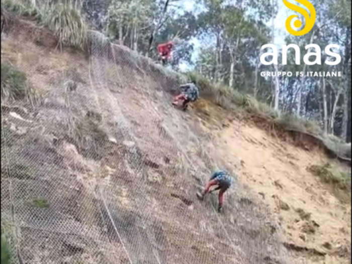 Maltempo, dopo la frana lungo la statale nell'Ennese la strada per Aidone sar&agrave; presto riaperta 