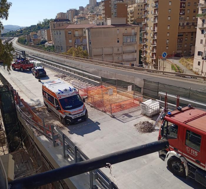 Tragedia sul viadotto Akragas di Agrigento: operaio di 53 anni muore in cantiere