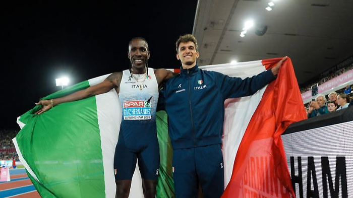 Atletica: agli Europei ancora grande Italia, Diaz strepitoso nel triplo, oro col nuovo record italiano (18,15) e l'Italia comanda il medagliere