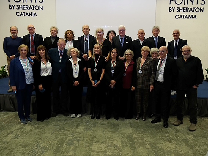 La squadra dell'Alidea 45 anni dopo