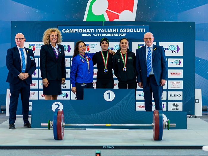 Sollevamento pesi, agli Assoluti di Roma poker d’oro per la Sicilia