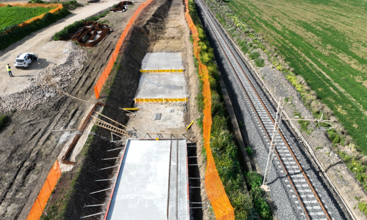 Un'impresa chiede il concordato sui debiti, a rischio 100 operai di uno dei lotti del raddoppio ferroviario