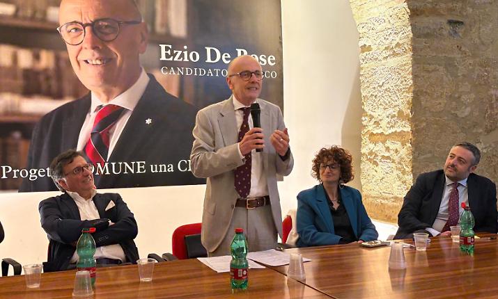 Ezio De Rose candidato sindaco di Enna: siglato il patto d'acciaio nel centrodestra